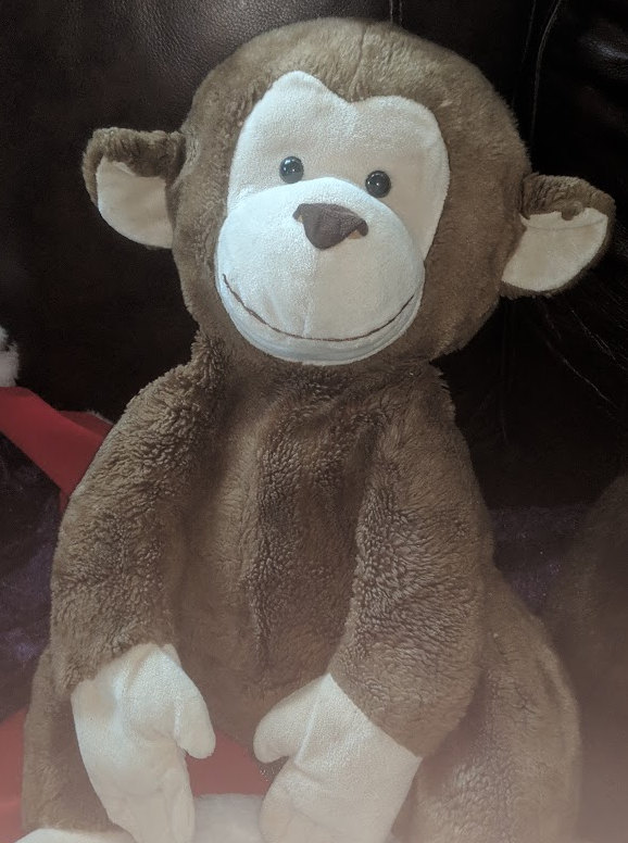Curious George at work, photo 1 of 3